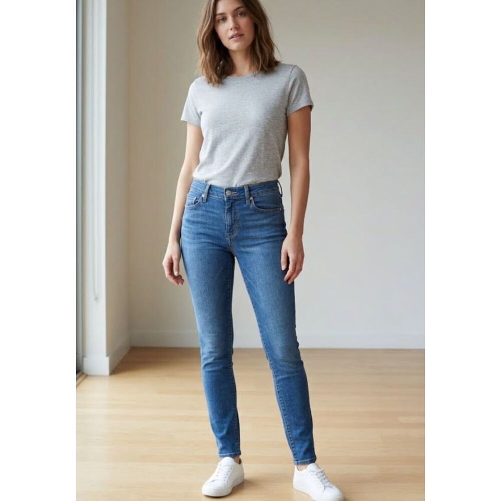Levi's Slight Curve Modern Rise Skinny Jeans Full Length Women's Size 14 / 32